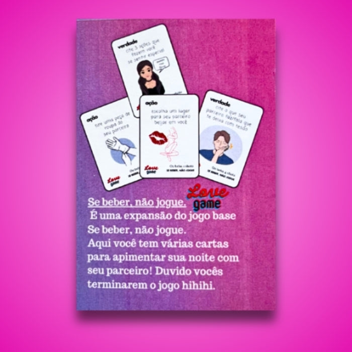 Expansão Love Game | Se Beber, Não Jogue