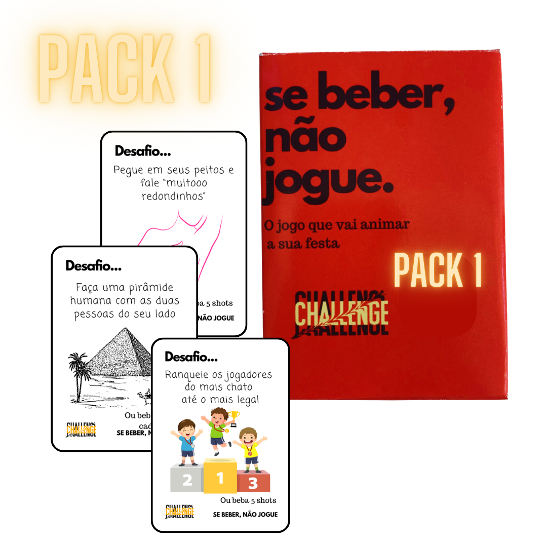 Pack 1 Challenge | 9 cartas adicionais