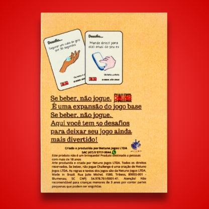 Expansão Challenge | Se Beber, Não Jogue