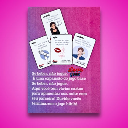 Expansão Love Game | Se Beber, Não Jogue