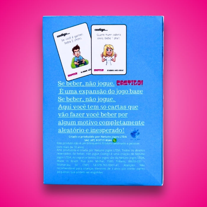 Expansão Castigo! | Se Beber, Não Jogue