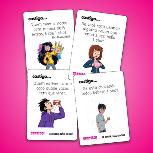 Expansão Castigo! | Se Beber, Não Jogue