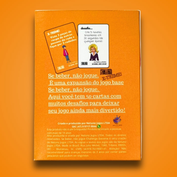 Expansão Challenge X-TREME! | Se Beber, Não Jogue