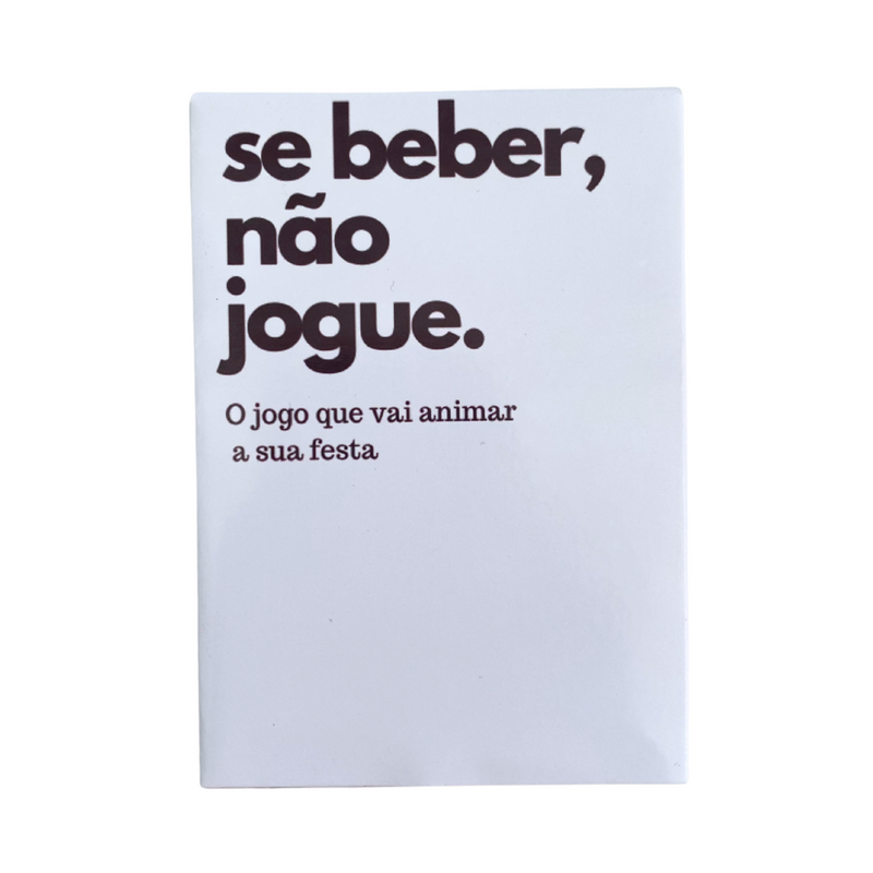 Se Beber, Não Jogue | Jogo Base