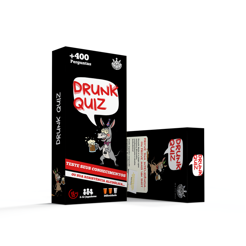 DRUNK QUIZ: Jogo Base | PRÉ-VENDA (Lançamento 15/11/2025)