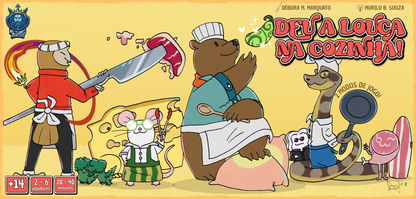 DEU A LOUCA NA COZINHA! (pré-venda)