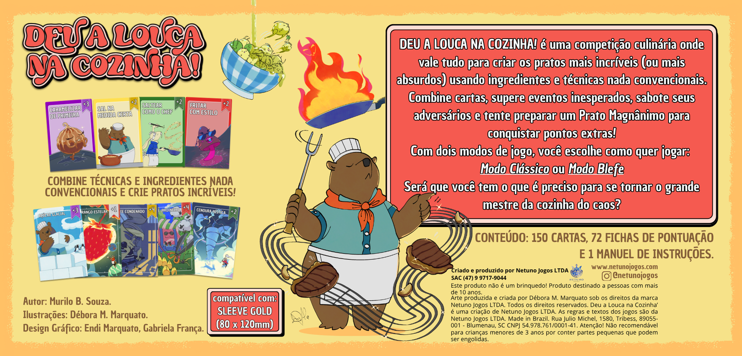 DEU A LOUCA NA COZINHA! (pré-venda)