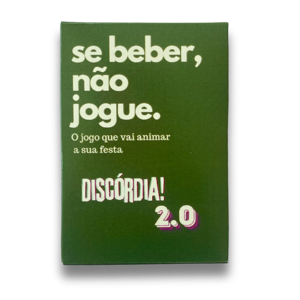 Expansão Discórdia 2.0 | Se Beber, Não Jogue